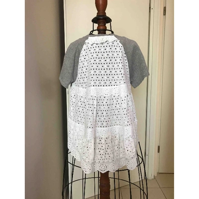 Pre-owned Manoush Grey Cotton Top