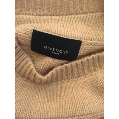 Pre-owned Givenchy Camel Wool Knitwear