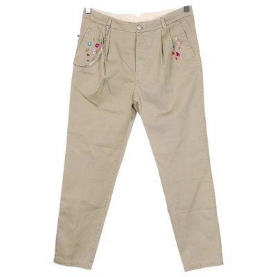 Pre-owned History Repeats Chino Pants In Beige