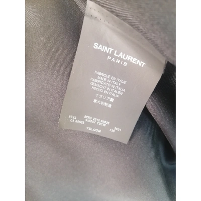 Pre-owned Saint Laurent Beige Polyester Jackets