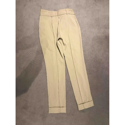 Pre-owned Belstaff Beige Trousers