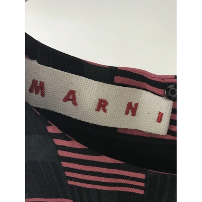 MARNI Pre-owned Wool Blouse In Pink