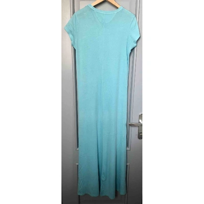 Pre-owned Polo Ralph Lauren Blue Cotton Dress