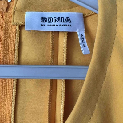 SONIA BY SONIA RYKIEL Pre-owned Mid-length Dress In Yellow