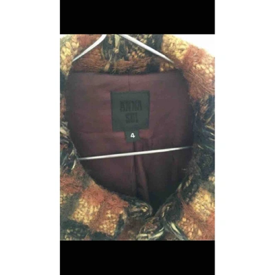 Pre-owned Anna Sui Wool Coat