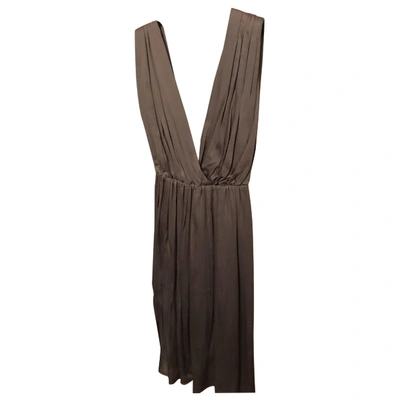 Pre-owned Mauro Grifoni Mid-length Dress In Grey