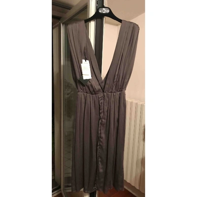 Pre-owned Mauro Grifoni Mid-length Dress In Grey