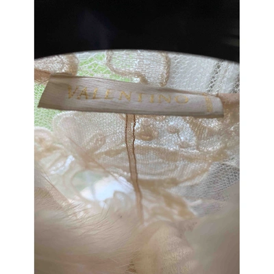 Pre-owned Valentino Beige Cotton Shorts