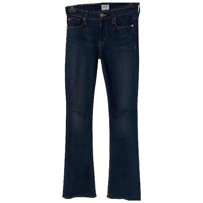 Pre-owned Hudson Blue Cotton - Elasthane Jeans