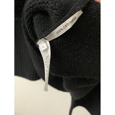 Pre-owned Khaite Black Cashmere Knitwear