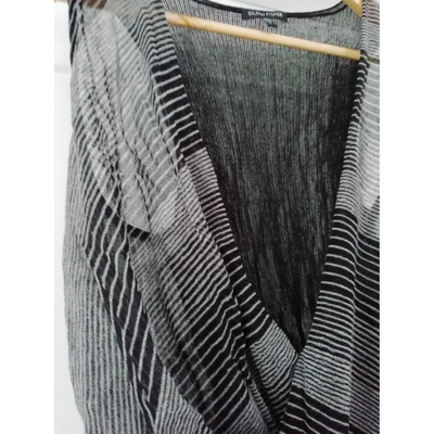 Pre-owned Eileen Fisher Black Cotton  Top