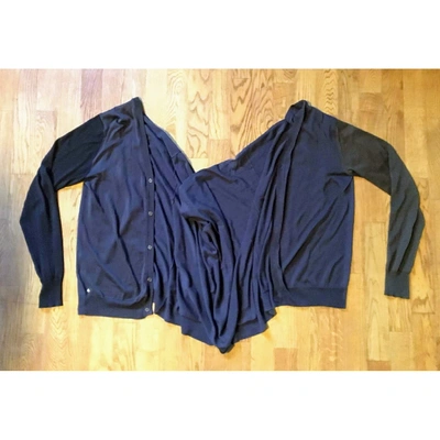 Pre-owned Bless Navy Silk Knitwear