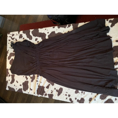 Pre-owned Y-3 Maxi Dress In Black