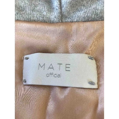 Pre-owned Mate Pink Astrakhan Jacket