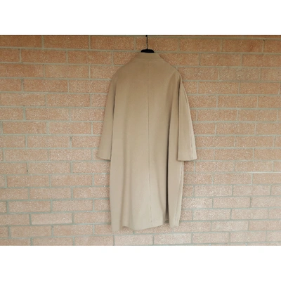 Pre-owned Jucca Camel Wool Coat