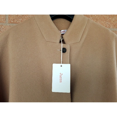 Pre-owned Jucca Camel Wool Coat