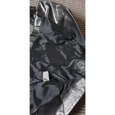 Pre-owned Belstaff Leather Biker Jacket In Black