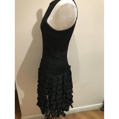 Pre-owned Maison Rabih Kayrouz Mid-length Dress In Black