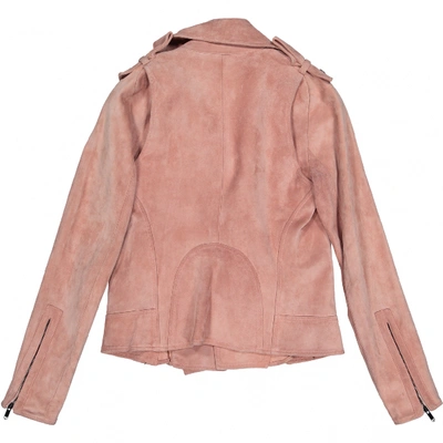 Pre-owned Zac Posen Jacket In Pink