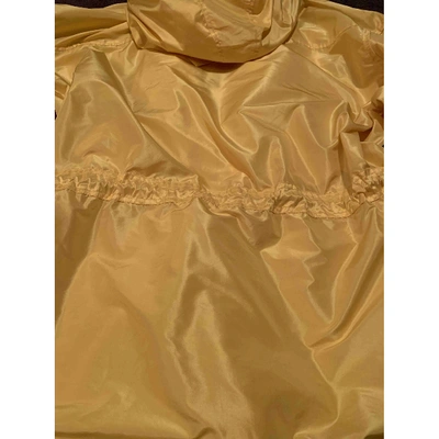 Pre-owned Maison Margiela Silk Mid-length Dress In Yellow