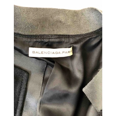 Pre-owned Balenciaga Wool Jacket In Black