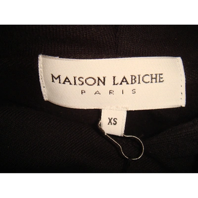 Pre-owned Maison Labiche Black Cotton Top