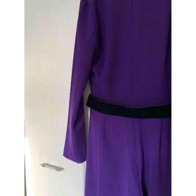 Pre-owned P.a.r.o.s.h Jumpsuit In Purple