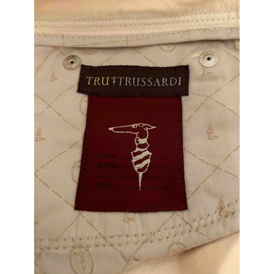 Pre-owned Trussardi Slim Jeans In Pink