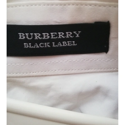 Pre-owned Burberry Shirt In White