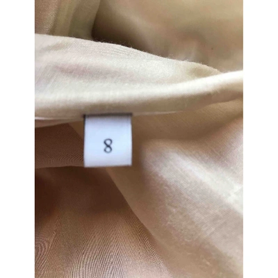 Pre-owned Valentino Suit Jacket In Beige