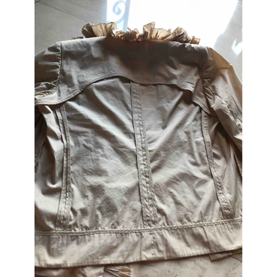 Pre-owned Valentino Suit Jacket In Beige