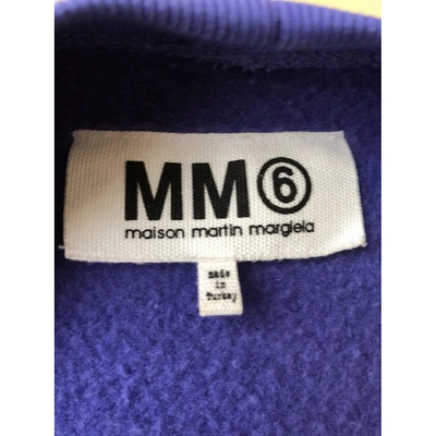 Pre-owned Mm6 Maison Margiela Mid-length Dress In Purple