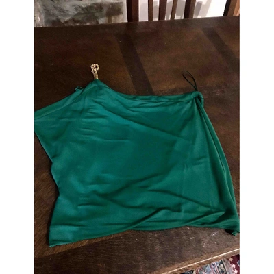 Pre-owned Gucci Camisole In Green