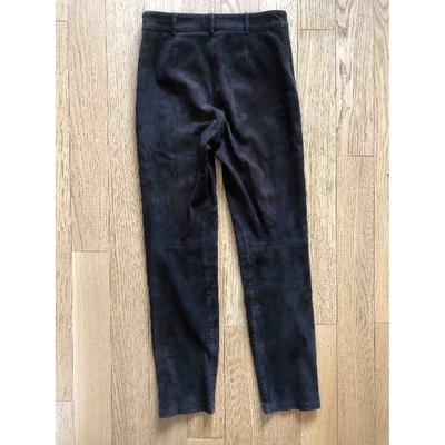 Pre-owned Loro Piana Slim Pants In Brown