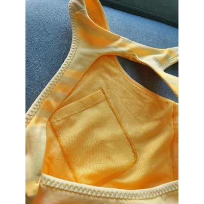 Pre-owned Lululemon Yellow  Top