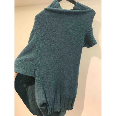 Pre-owned Alessandra Marchi Wool Knitwear In Blue