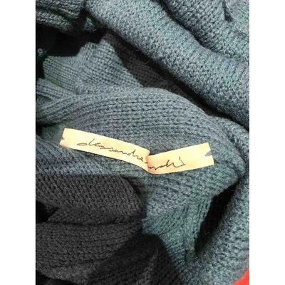 Pre-owned Alessandra Marchi Wool Knitwear In Blue