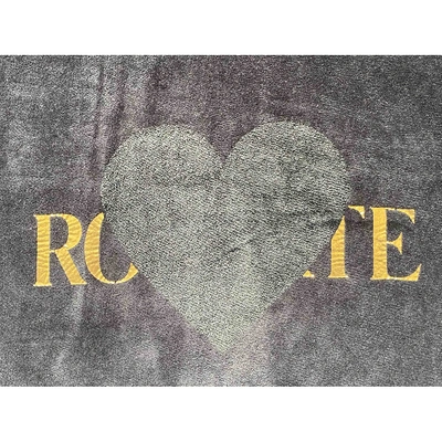 Pre-owned Rodarte Black Cotton Knitwear