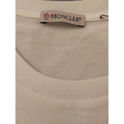 Pre-owned Moncler Genius White Cotton Top