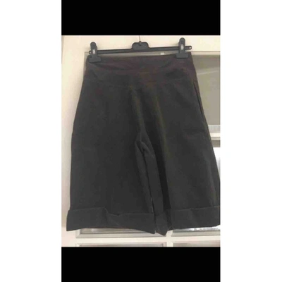 Pre-owned Chloé Brown Cotton Shorts