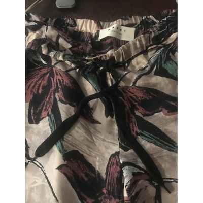 Pre-owned Marni Silk Large Pants In Other