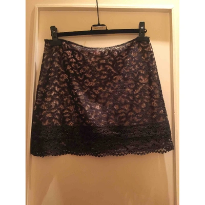 Pre-owned See By Chloé Mini Skirt In Metallic