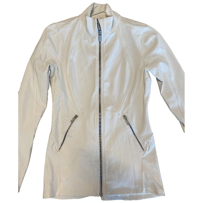 Pre-owned Lululemon Jacket In White