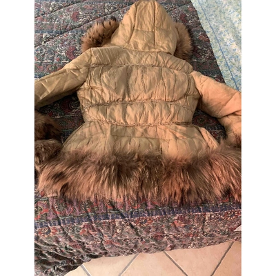 Pre-owned Moncler Camel Coat