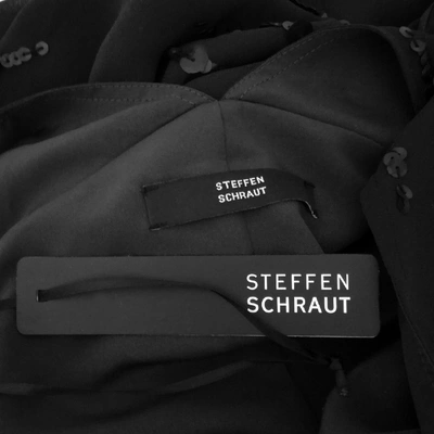 Pre-owned Steffen Schraut Anthracite Polyester Top