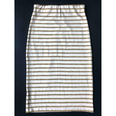 Pre-owned Ganni Mid-length Skirt In Other