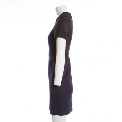 Pre-owned Acne Studios Wool Mid-length Dress In Navy
