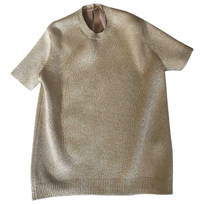 Pre-owned N°21 Wool Top In Gold