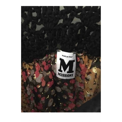 Pre-owned M Missoni Silk Top In Multicolour