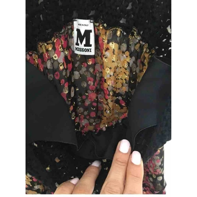 Pre-owned M Missoni Silk Top In Multicolour